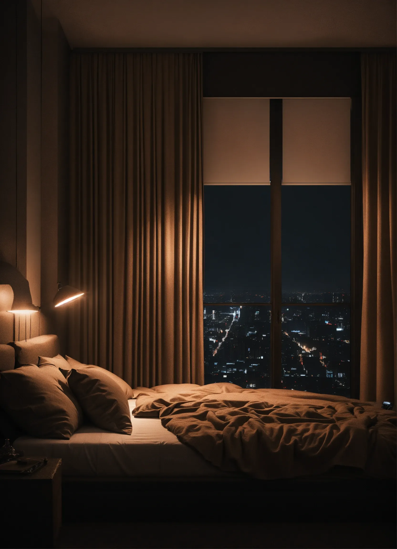 Bamboo fiber curtains